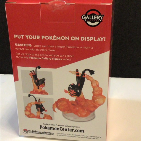 COPY - NIB 2017 Litten Ember Gallery figures Pokémon - Picture 4 of 6